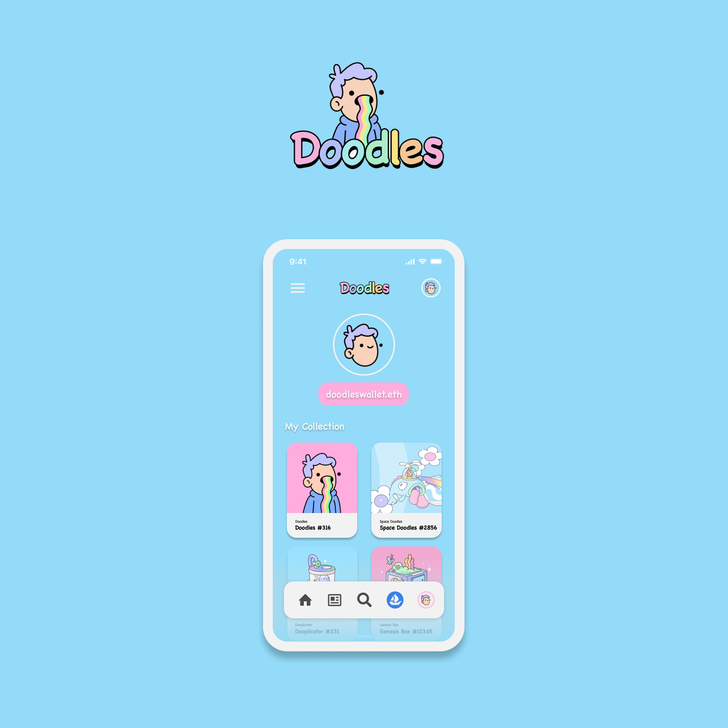 My Collection profile