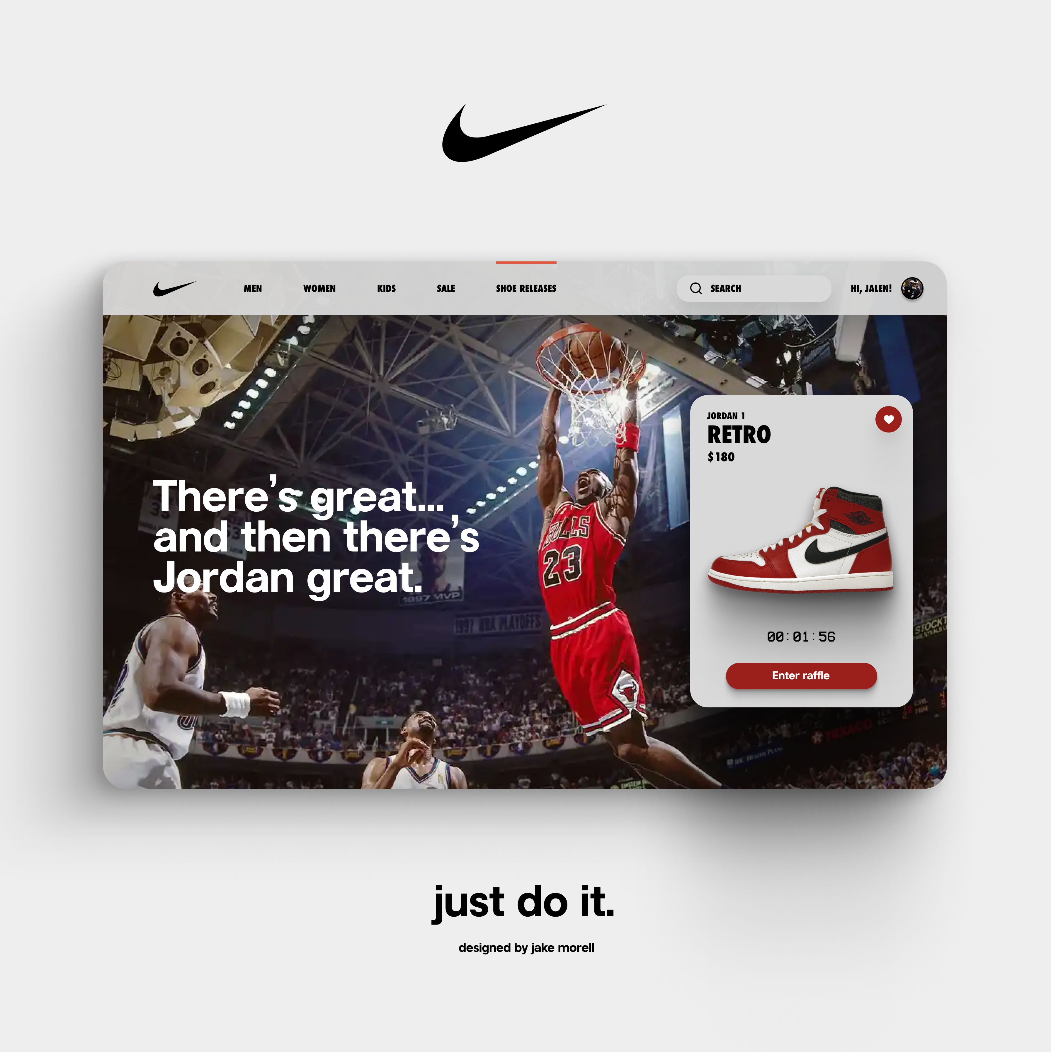 Nike UI Concept